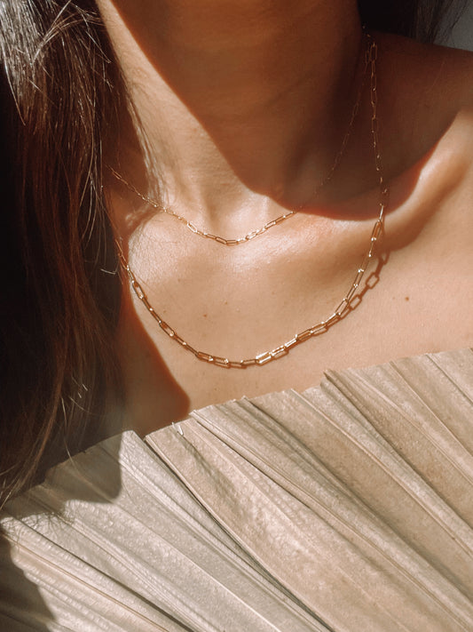 Perfect Fit Necklace | XL Paper Clip
