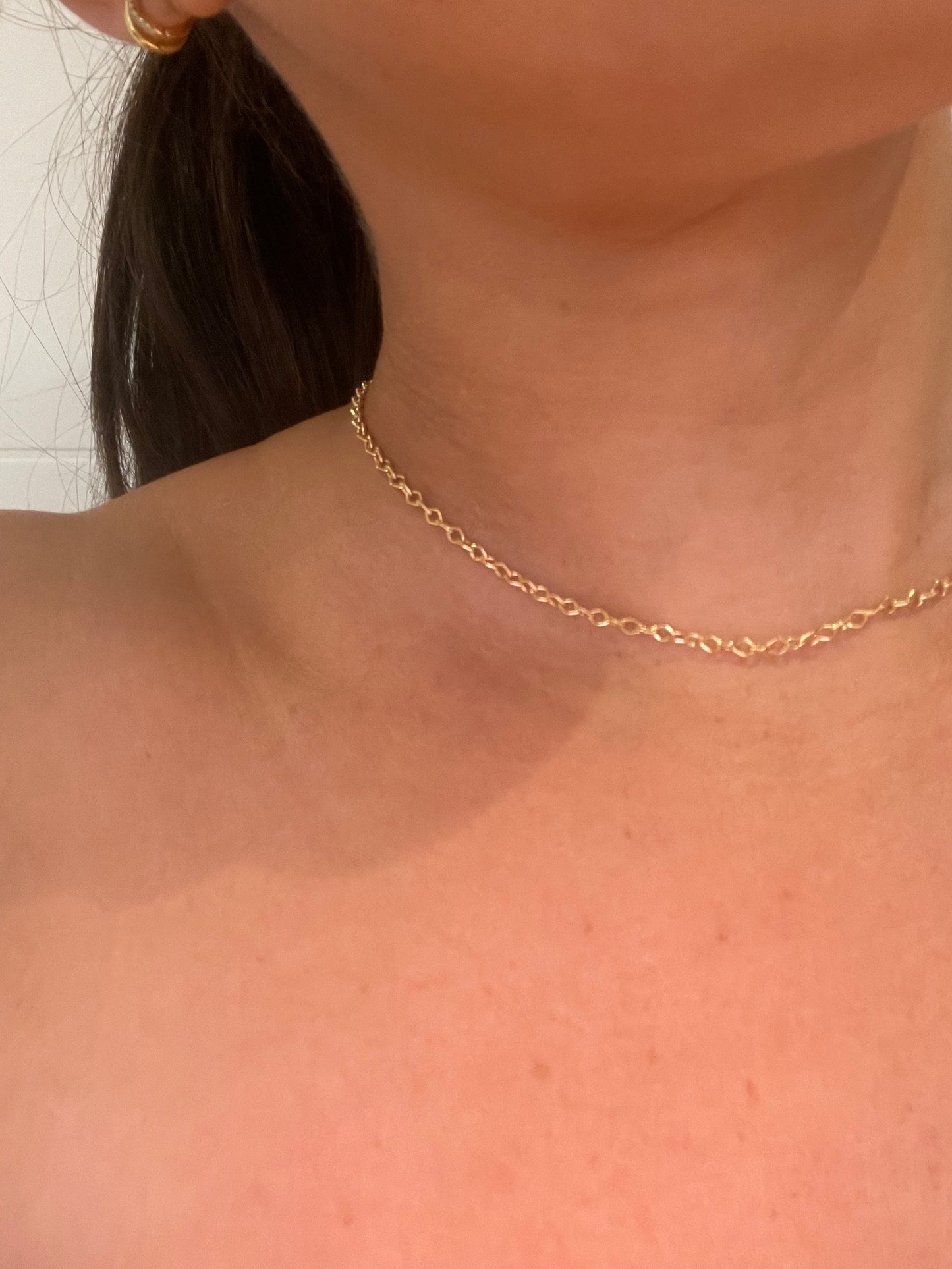 Perfect Fit Necklace | Diamond