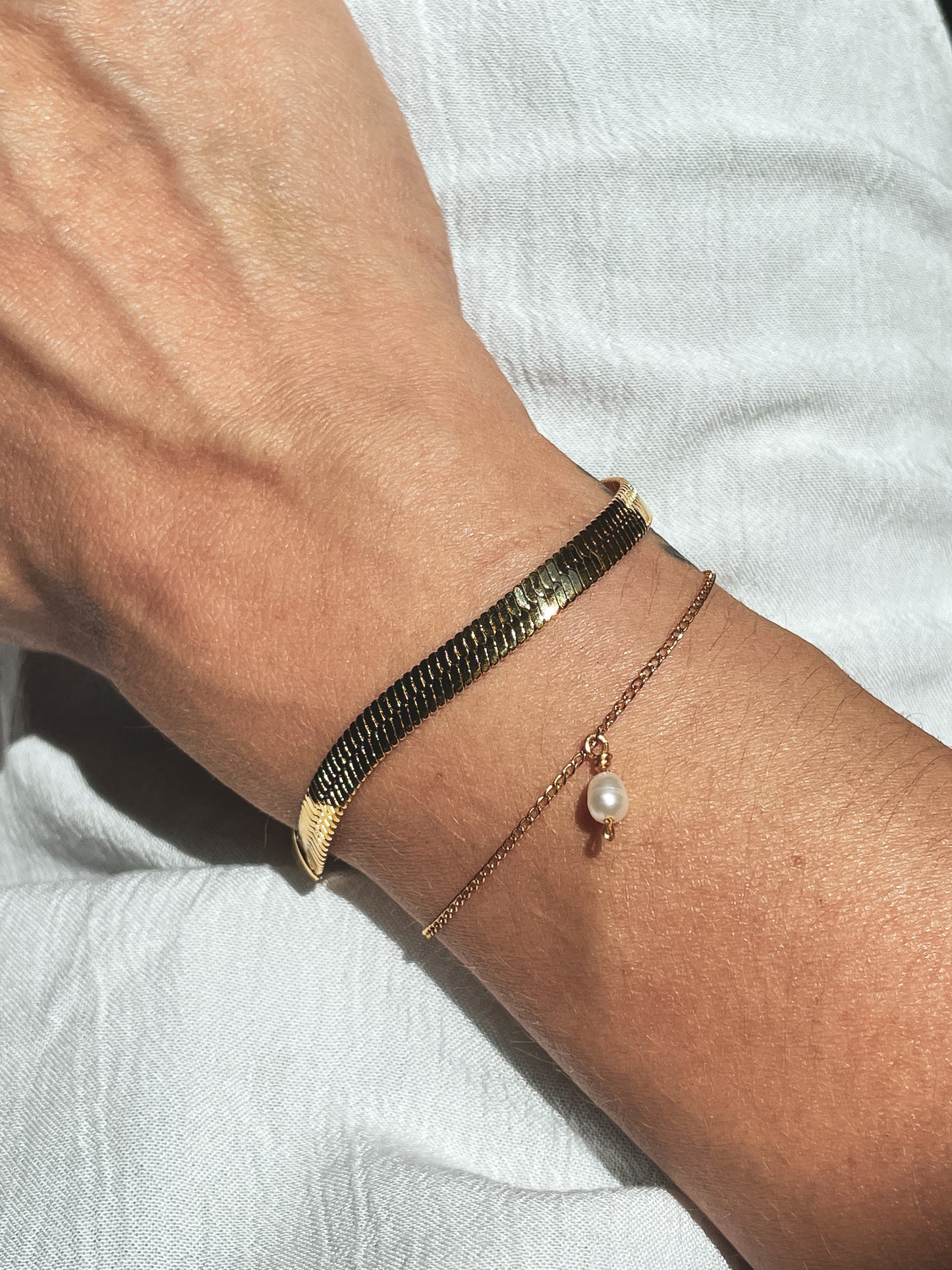 herringbone bracelet